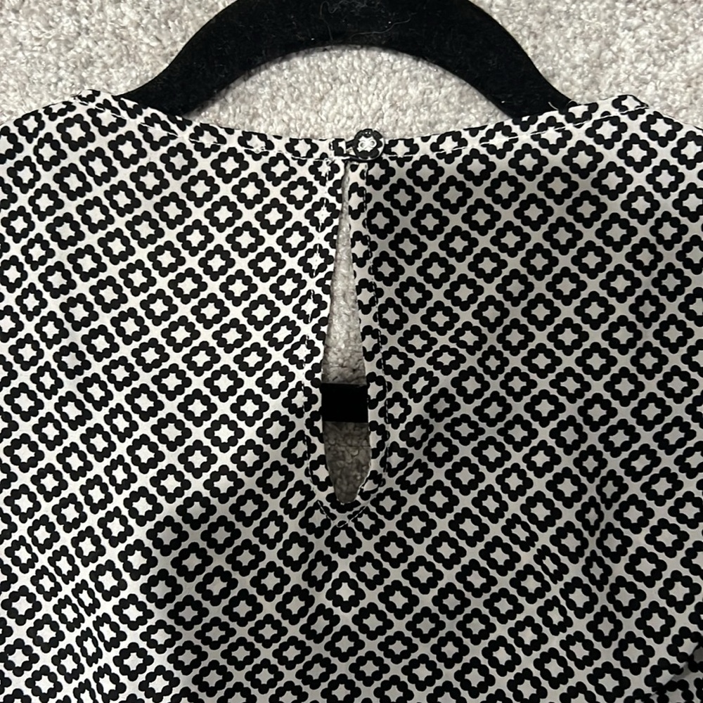 Patterned Loft blouse - Picture 2 of 3